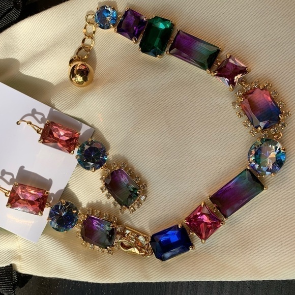 Kate Spade Multicolor Crush Bracelet Earrings Set - Picture 1 of 6